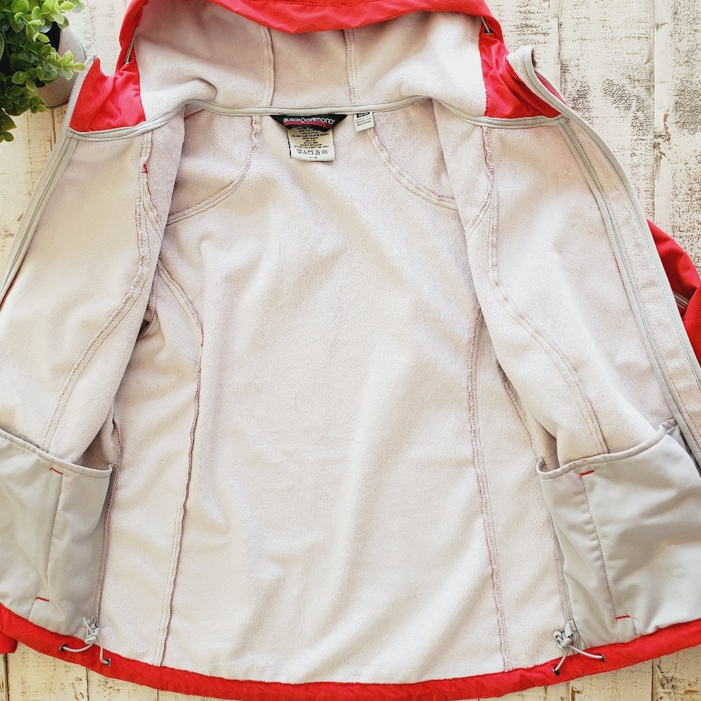 Black Diamond Red Lined Outer Shell Coat - image 7